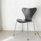 フリッツハンセン Fritz Hansen セブンチェア ダイニングチェア ブラック ラッカー再塗装 アルネ・ヤコブセン デンマーク スタッキングチェア 北欧家具 MIONETTA社製シートパッド付き ★
