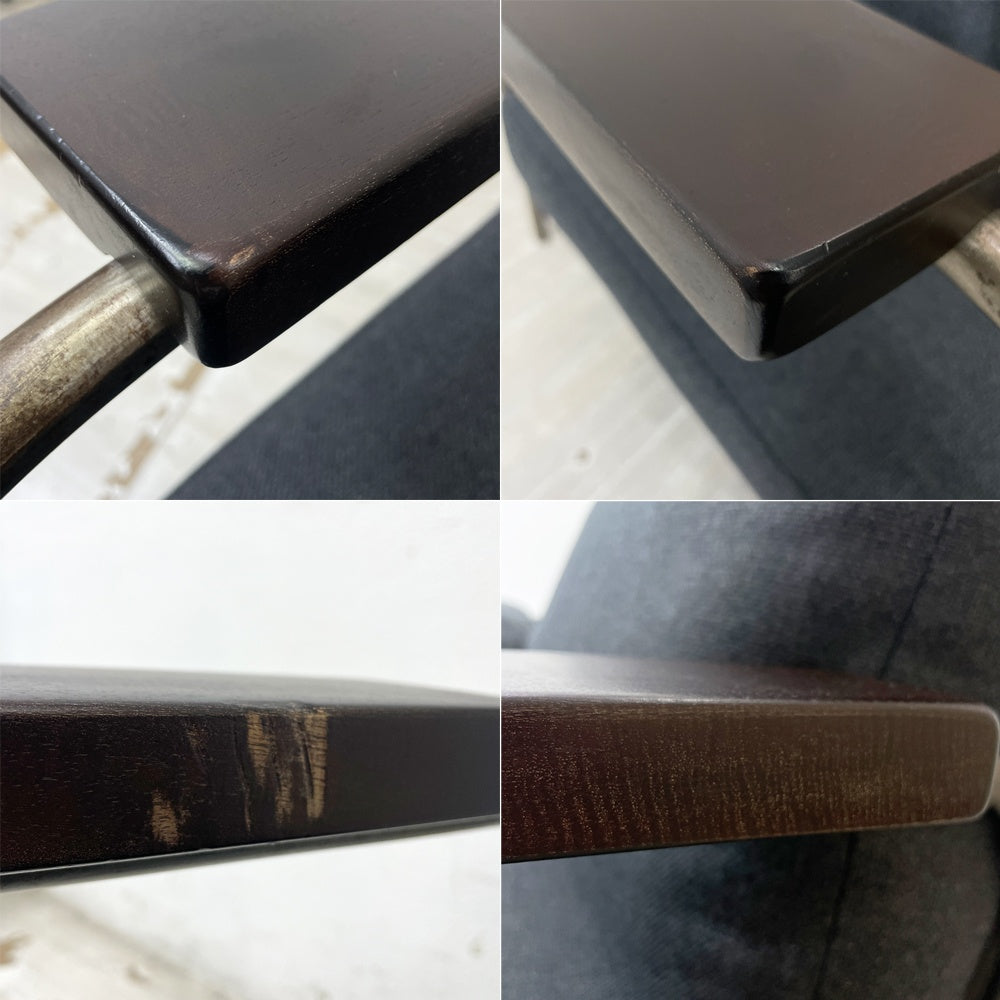 ジャーナルスタンダードファニチャー journal standard Furniture ラバル ソファ LAVAL SOFA 2Pソファ ビンテージスタイル スチール ファブリック ウレタン 新品張替え済み ●