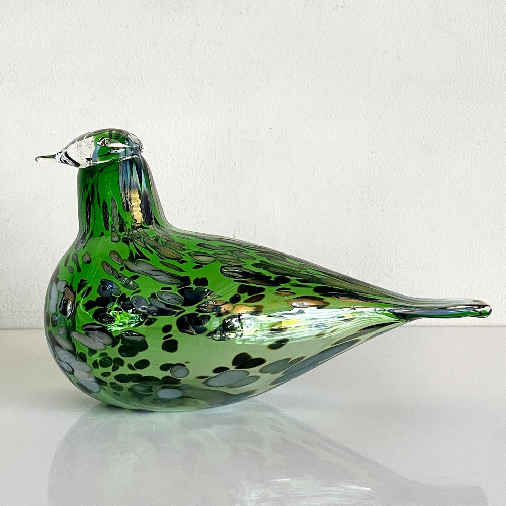 イッタラ バード iittala バーズバイトイッカ Birds by Toikka ドーヴ Dove グリーン 2019年限定 スコープ別注 オイバ トイッカ Oiva Toikka 箱付 北欧雑貨 ■