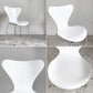 フリッツハンセン Fritz Hansen 3107 セブンチェア ラッカー仕上げ ホワイト スタッキング アルネ・ヤコブセン デンマーク 北欧家具 ■