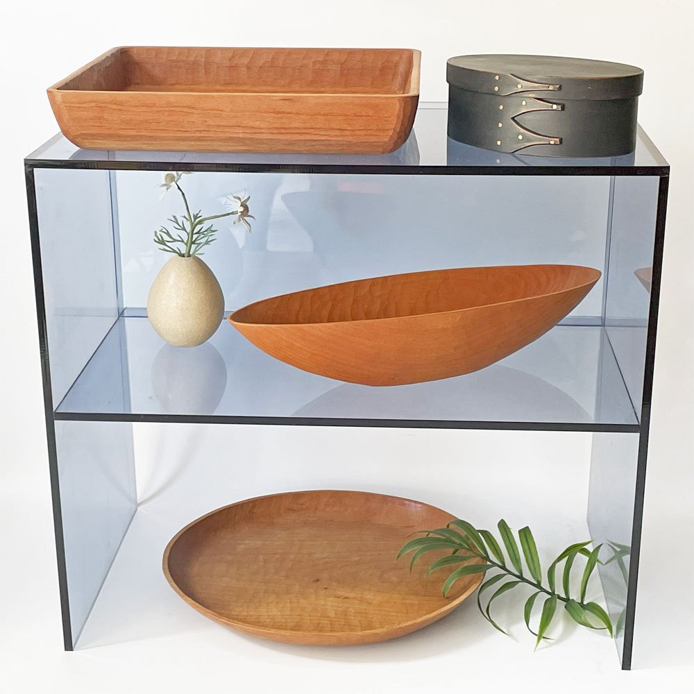 IFUJI 井藤昌志 シェーカーボックス オーバルボックス type-R #2 ブラック 三度黒 イタヤカエデ材 シェーカー家具 現代作家 ★
