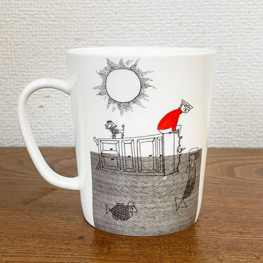 スカンジウム SKANDIUM マグカップ ダニエル Daniel スティグ・リンドベリ Stig Lindberg 廃番 ◎