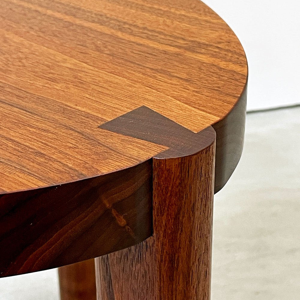 桜製作所 ブログレン スツール Brogren Stool 2022年 限定販売 ジョージ・ナカシマ George Nakashima  ウォールナット無垢材 焼印入り ●