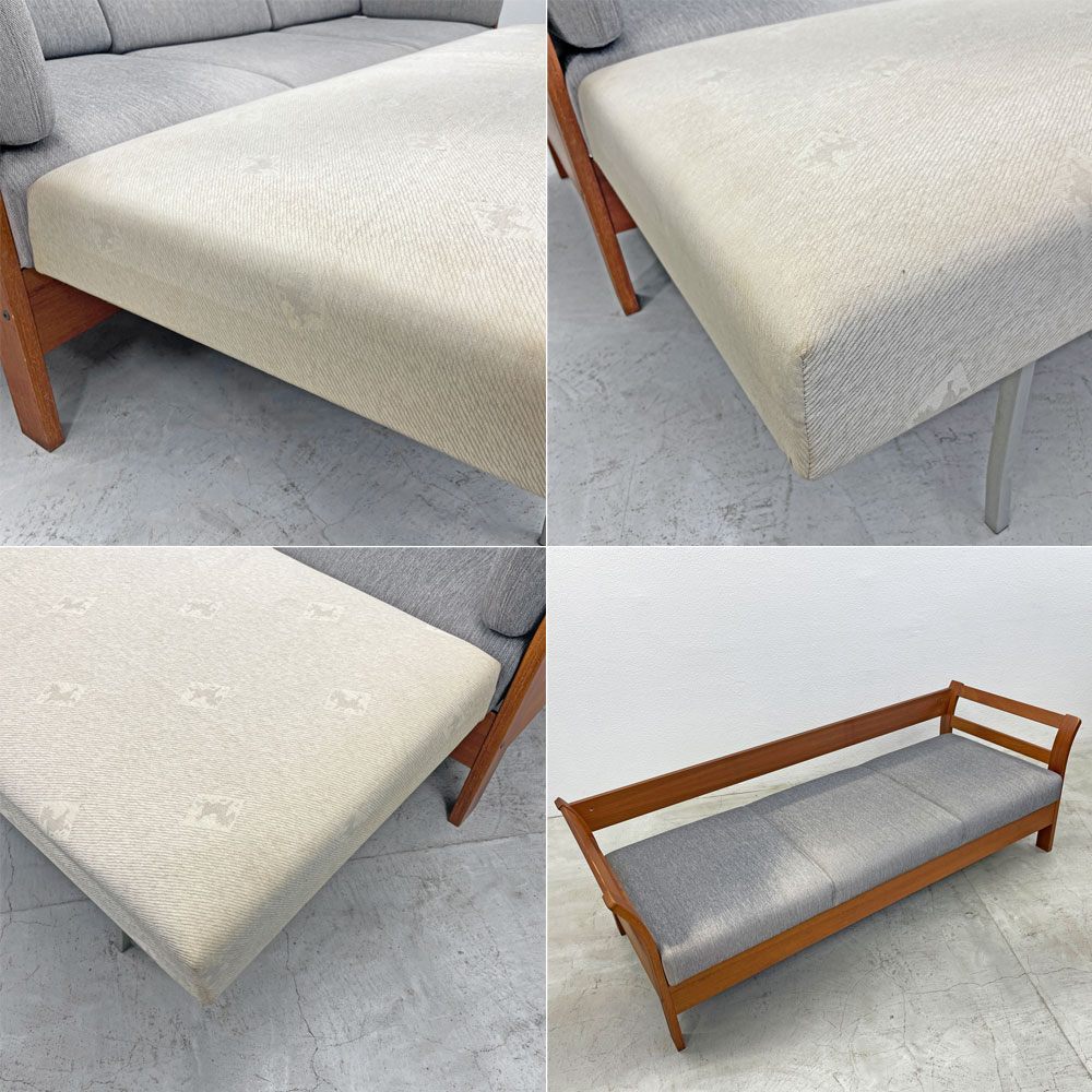 Hestbæk ソファベッド model151 チーク材 3シーター  ダブルデイベッド 北欧 デンマーク ビンテージ 定価約238,119円 〓