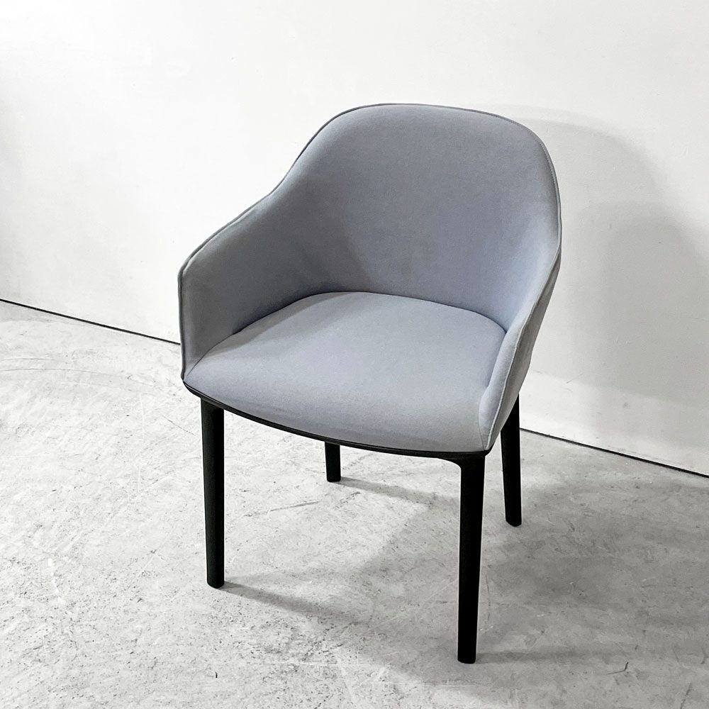 ヴィトラ Vitra ソフトシェル SOFTSHELL アームチェア 4レッグベース ライトグレー ロナン＆エルワン・ブルレック ●