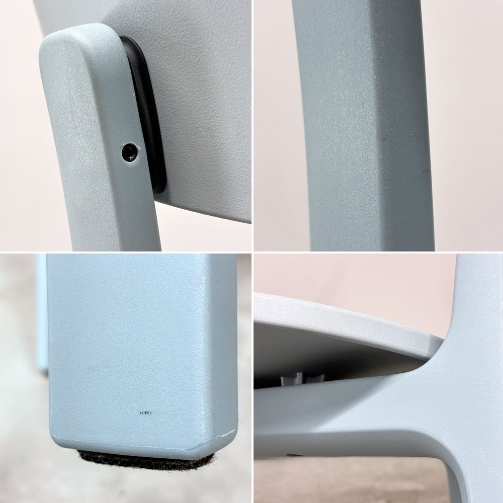 ヴィトラ Vitra オールプラスチック チェア All Plastic Chair APC ジャスパー モリソン Jasper Ｍorrison アイスグレー スイス 美品 ◎