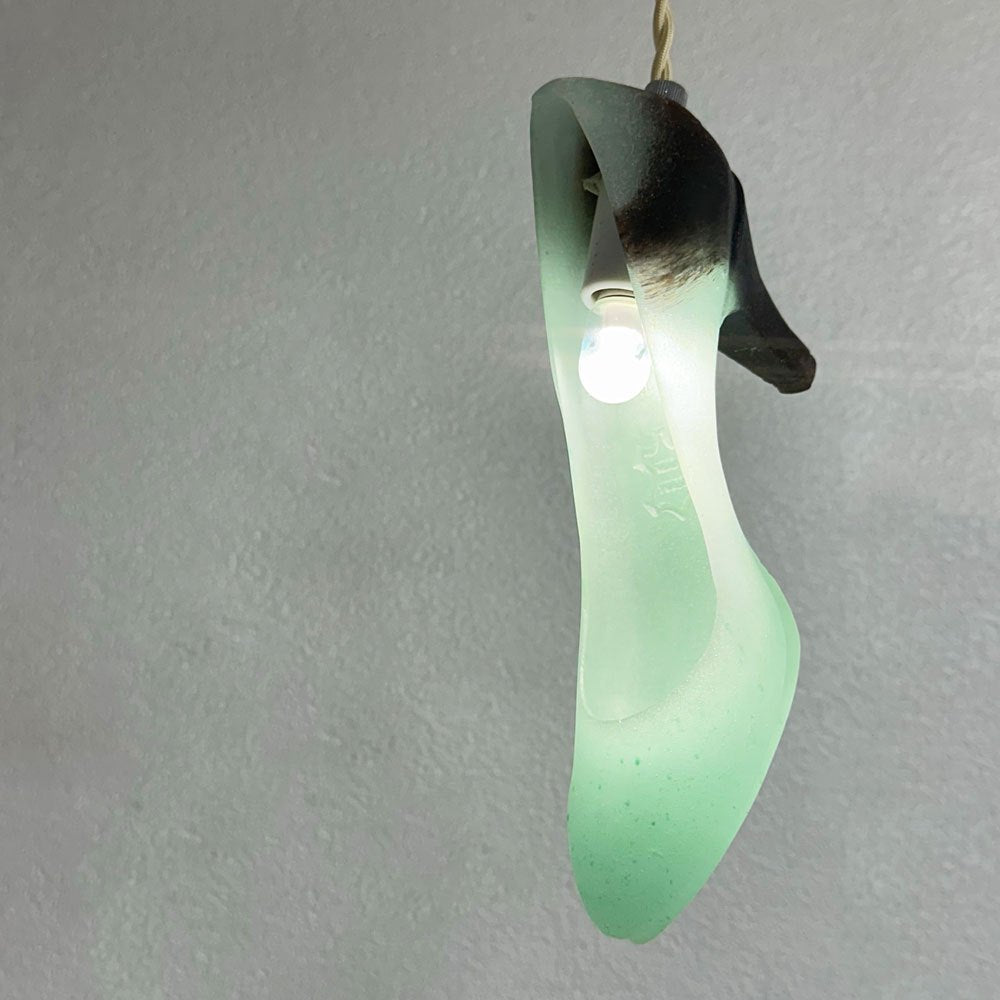 マウントハリ Mt.hari シンデレラ シューズ ランプ CINDERELLA SHOES LAMP peacock×black 参考定価 ￥132,000- ●