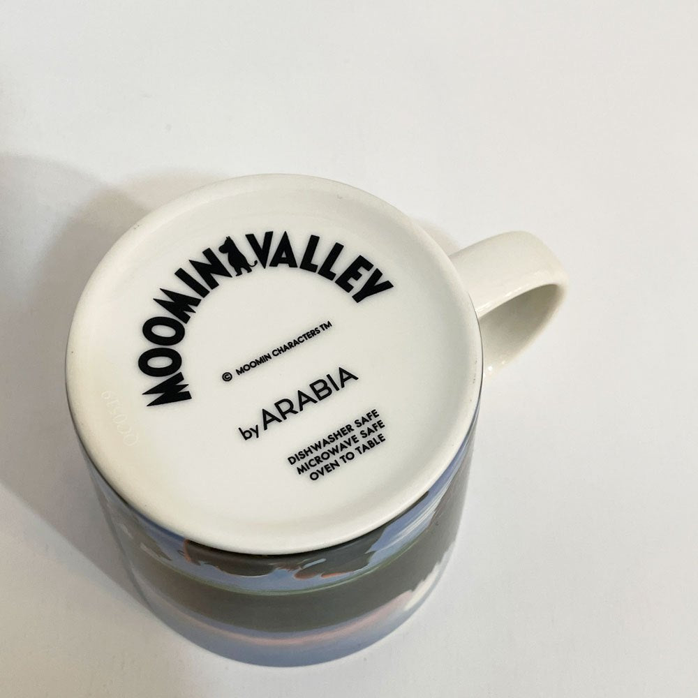 アラビア ARABIA ムーミンマグ MOOMIN VALLEY 黄金のしっぽ 2019年 箱付 ◎