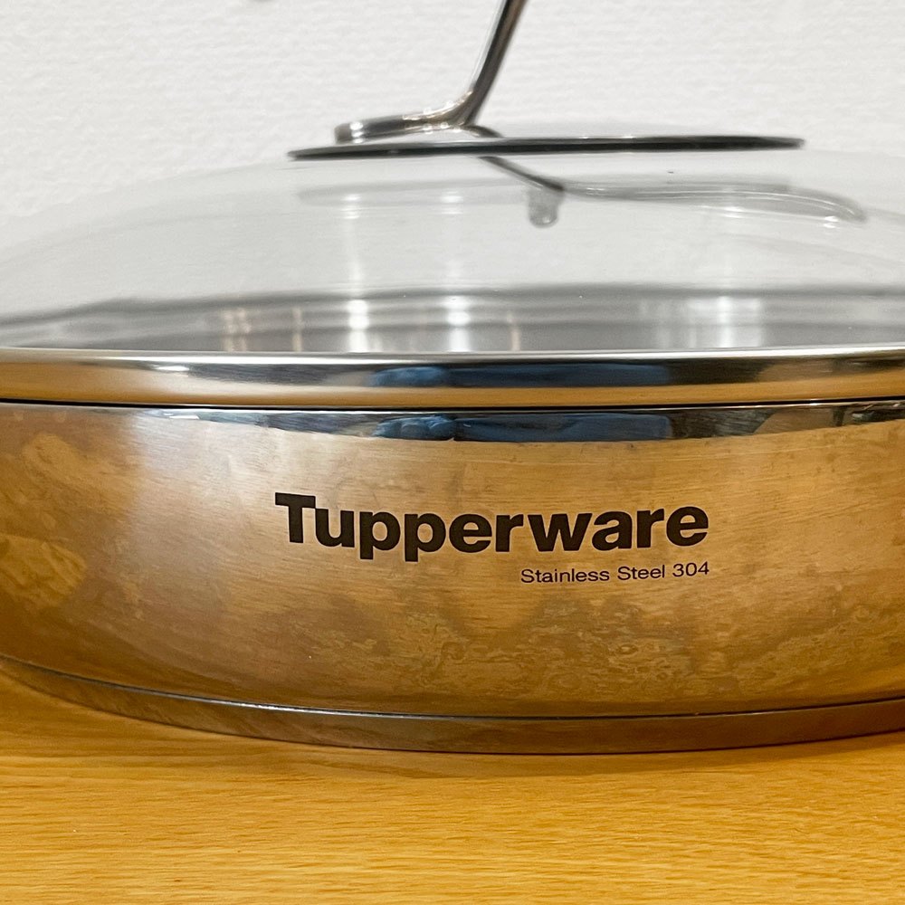 タッパーウェア Tupperware シェフシリーズ Ⅱ 28cm フライパン 日本未発売品 ◎