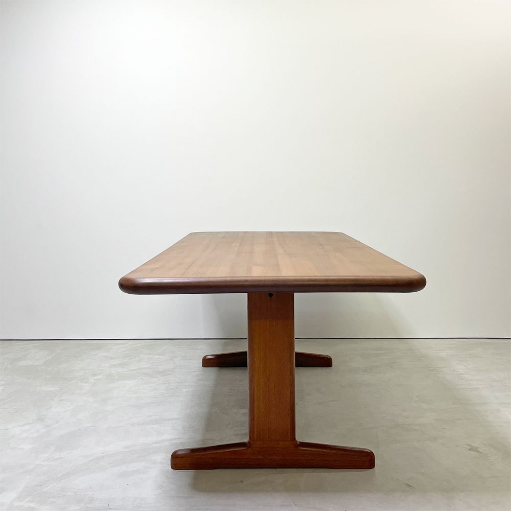 ジャパンビンテージ Japan Vintage チーク無垢材 ダイニングテーブル 北欧スタイル W180cm ●