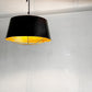リフレクションコード Reflection Code レテル ペンダントライト Retel pendant lamp Lサイズ スチール製シェード ブラック×ゴールド モダンデザイン 関家具 定価￥18,700- ■