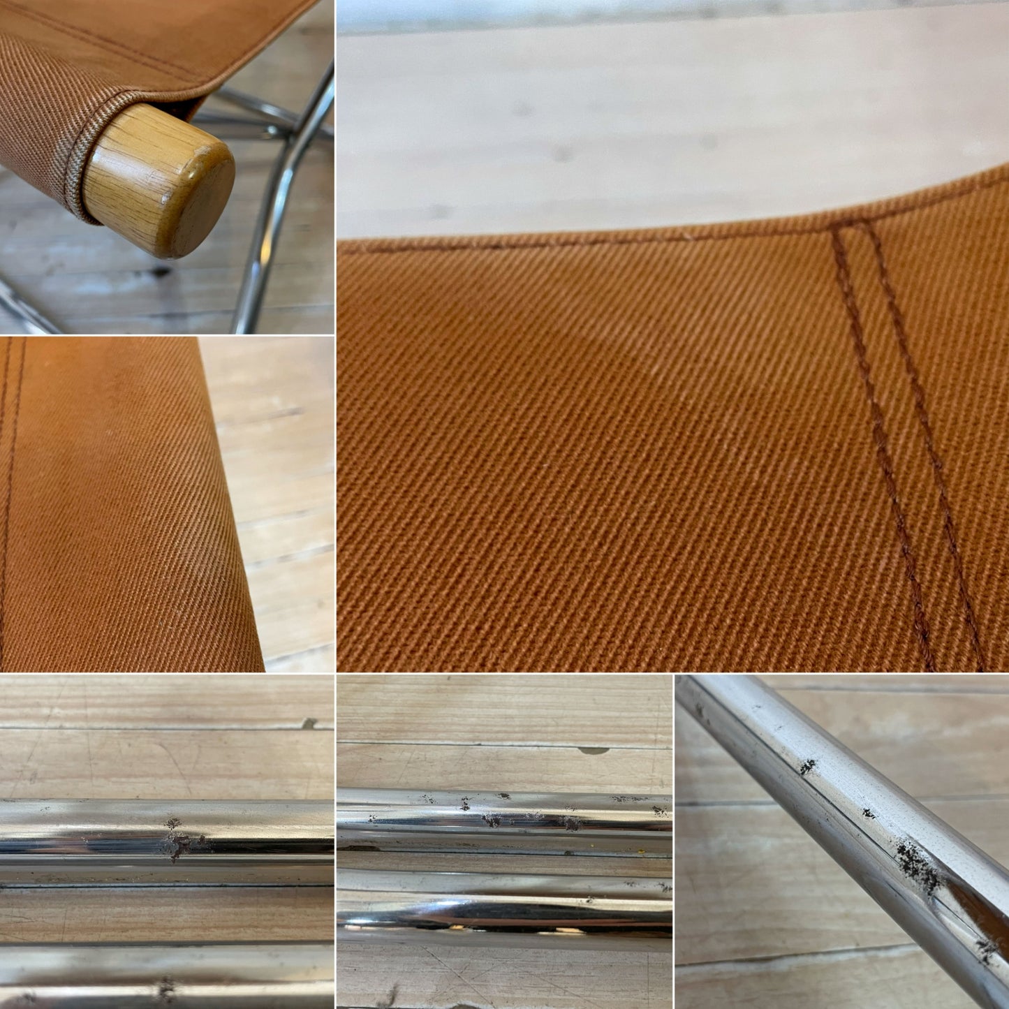ニーチェア エックス NY chair X フォールディングチェア＋オットマン ロッキングチェア 折り畳み キャメル MoMA 新居猛 ★