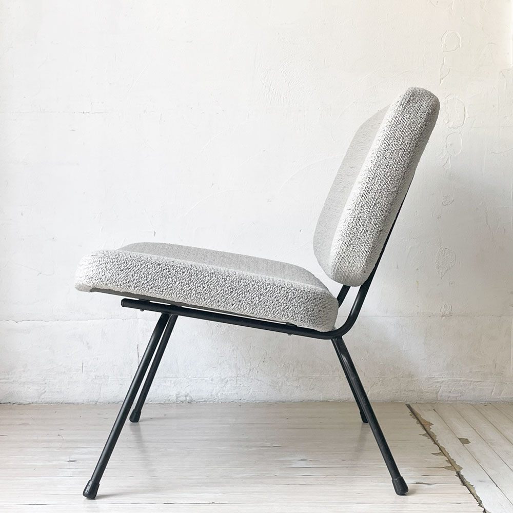 トーネット THONET ラウンジチェア CM190 ファブリック グレー ピエール・ポラン Pierre Paulin ビンテージ ドイツ ★
