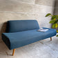 イデー IDEE アーオ ソファ AO SOFA 2シーター 2Pソファ 2人掛け ネイビー 岡嶌要 モダンデザイン 定価￥89,900- 美品 ♪