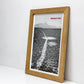 リチャード・ロング Richard Long "A Clearing, a Six Mile Walk in the Hoggar, the Sahara, 1989" ポスター 1991 Exibition オーク材フレーム付き ●