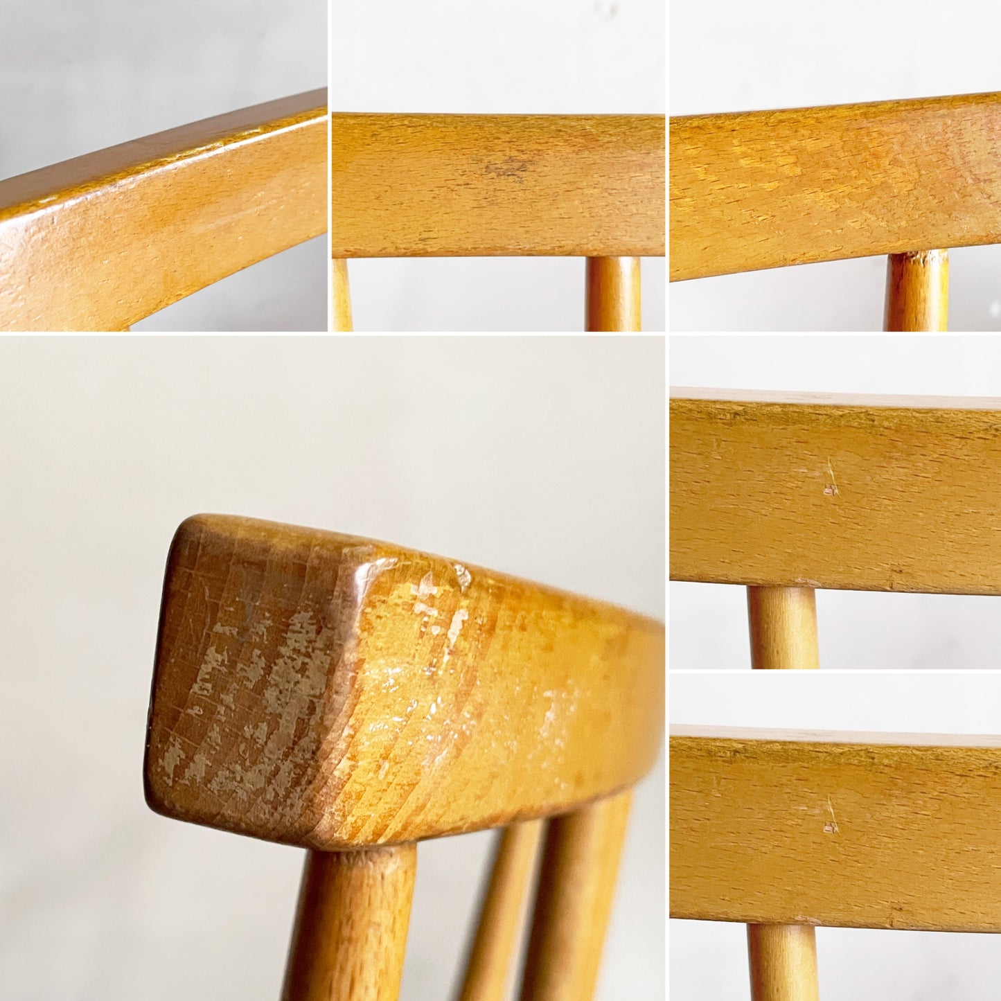 アーコール Ercol スティックバックチェア スピンドルチェア エルム材 UKビンテージ Vintage 英国家具 B ■