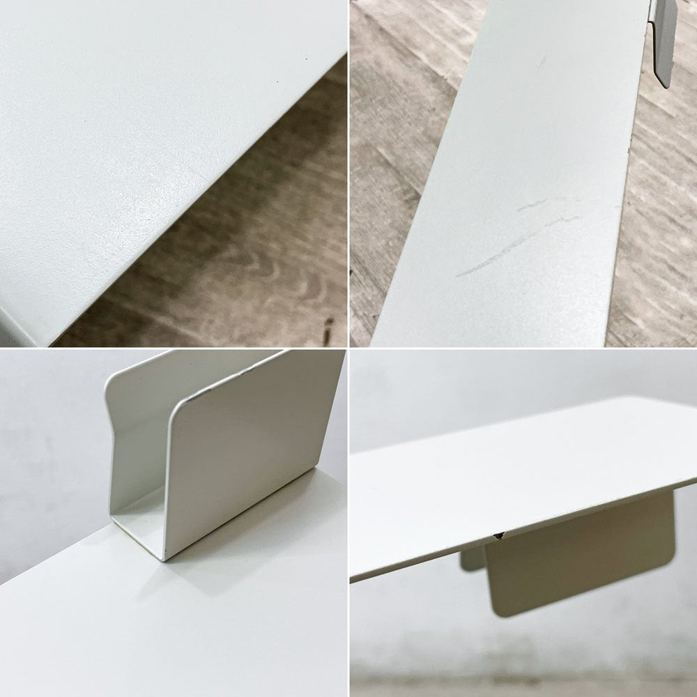 無印良品 MUJI スタッキングシェルフ 2列3段 ウォールナット材 本棚 飾り棚 収納棚 コの字棚 ストッパー4個付き 参考定価￥38,390- ●