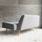 イデー IDEE アーオ ソファ AO SOFA 2シーター 2Pソファ 2人掛け グレー 岡嶌要 モダンデザイン 定価￥89,900- 美品 ♪
