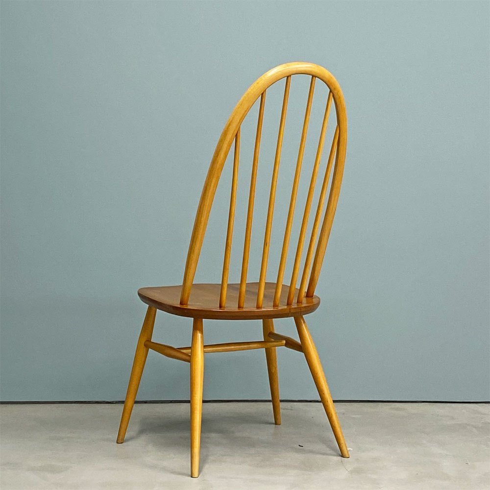 アーコール Ercol クエーカー チェア ラージ ダイニングチェア エルム×ビーチ材 英国 ビンテージ ◎
