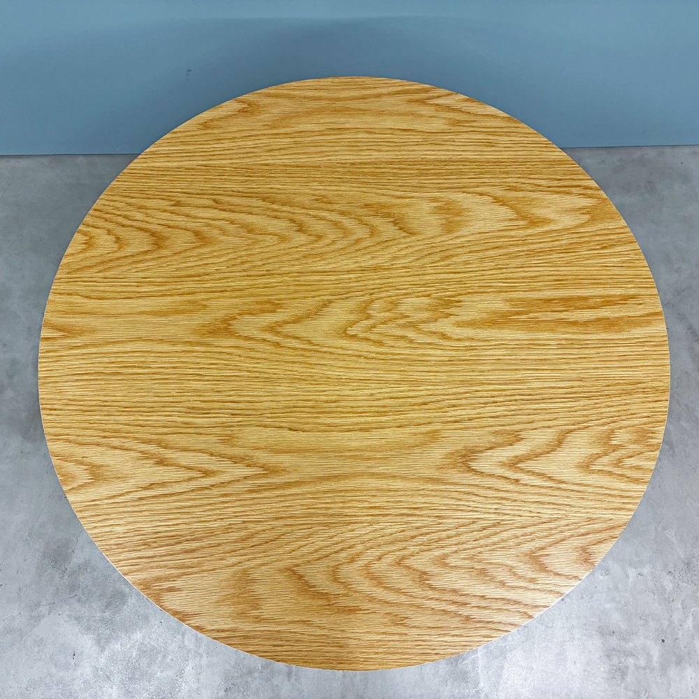 アンドリューワールド Andreu World リバーステーブル REVERSE カフェテーブル BM4520 オーク材天板 ラウンド Φ90cm 参考定価￥222,200- ◎