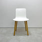 ヴィトラ vitra ハルウッド HAL WOOD サイドチェア ダイニングチェア ホワイト ナチュラルオーク ジャスパー・モリソン 定価￥78,100- B ●