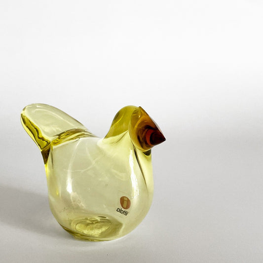 イッタラ iittala バーズバイトイッカ Birds by Toikka シエッポ Sieppo レモン×コッパー フィギュリン オイバ・トイッカ Oiva Toikka イッタラバード 北欧雑貨 箱付 定価￥41,800-  ■