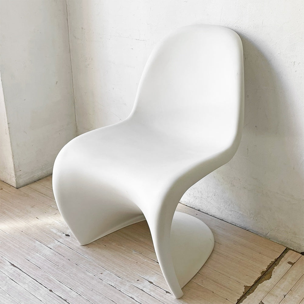 ヴィトラ vitra パントンチェア ダイニングチェア スタッキングチェア ホワイト ヴェルナー・パントン Panton ミッドセンチュリー スペースエイジ ★