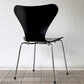 フリッツハンセン Fritz Hansen 3107 セブンチェア ラッカー仕上げ ブラック スタッキング アルネ・ヤコブセン デンマーク 北欧家具 ◇