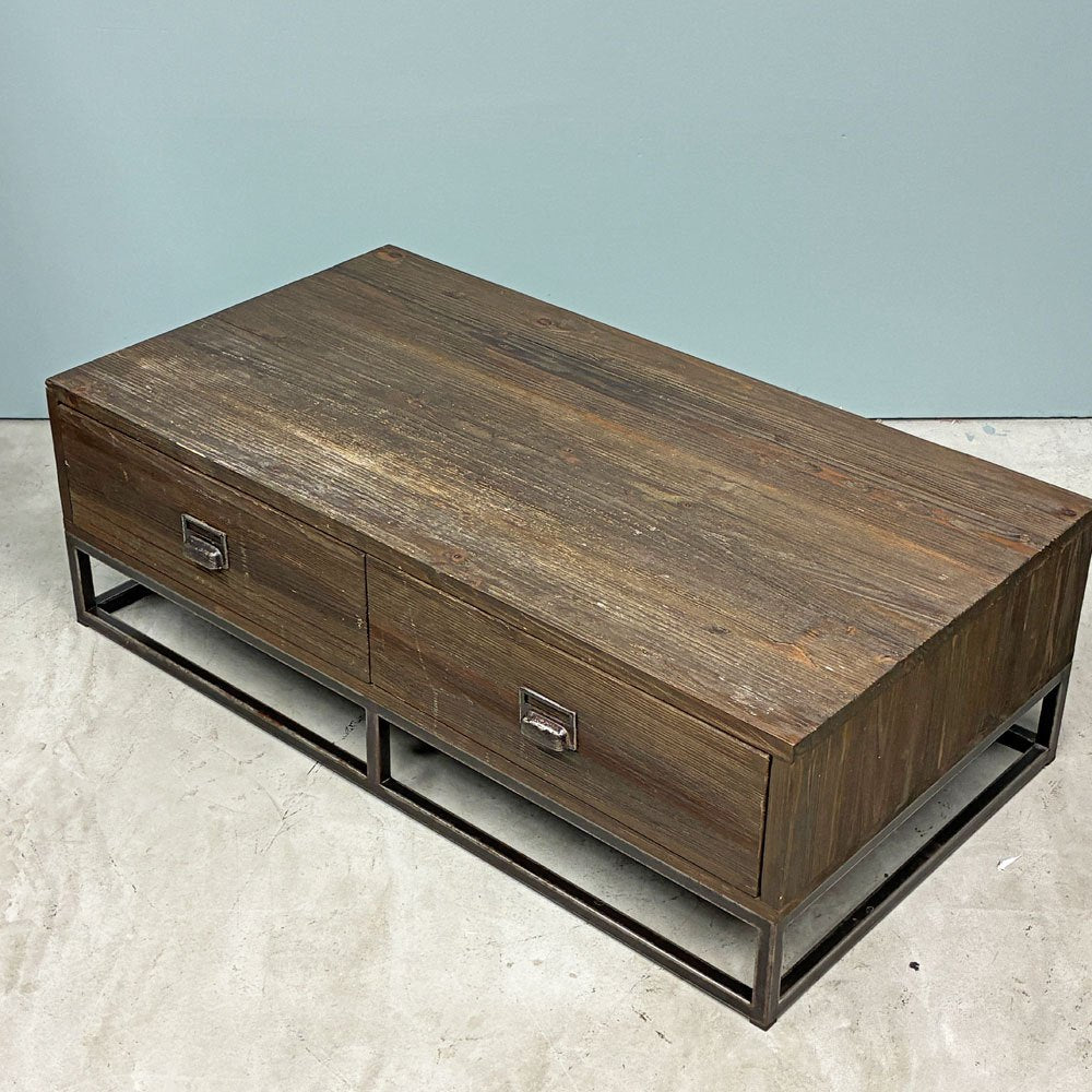 アルモニア ARMONIA ヘリテイジシダー HERITAGE CEDAR センターテーブル 杉古材 2ドロワー W120cm ◎