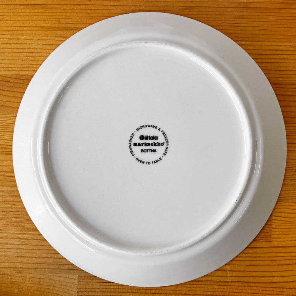 イッタラ × マリメッコ iittala × marimekko ボットナ BOTTNA プレート 21cm 2枚セット アンナ・ダニエルソン Anna Danielsson 北欧食器 フィンランド 廃番 A ◇