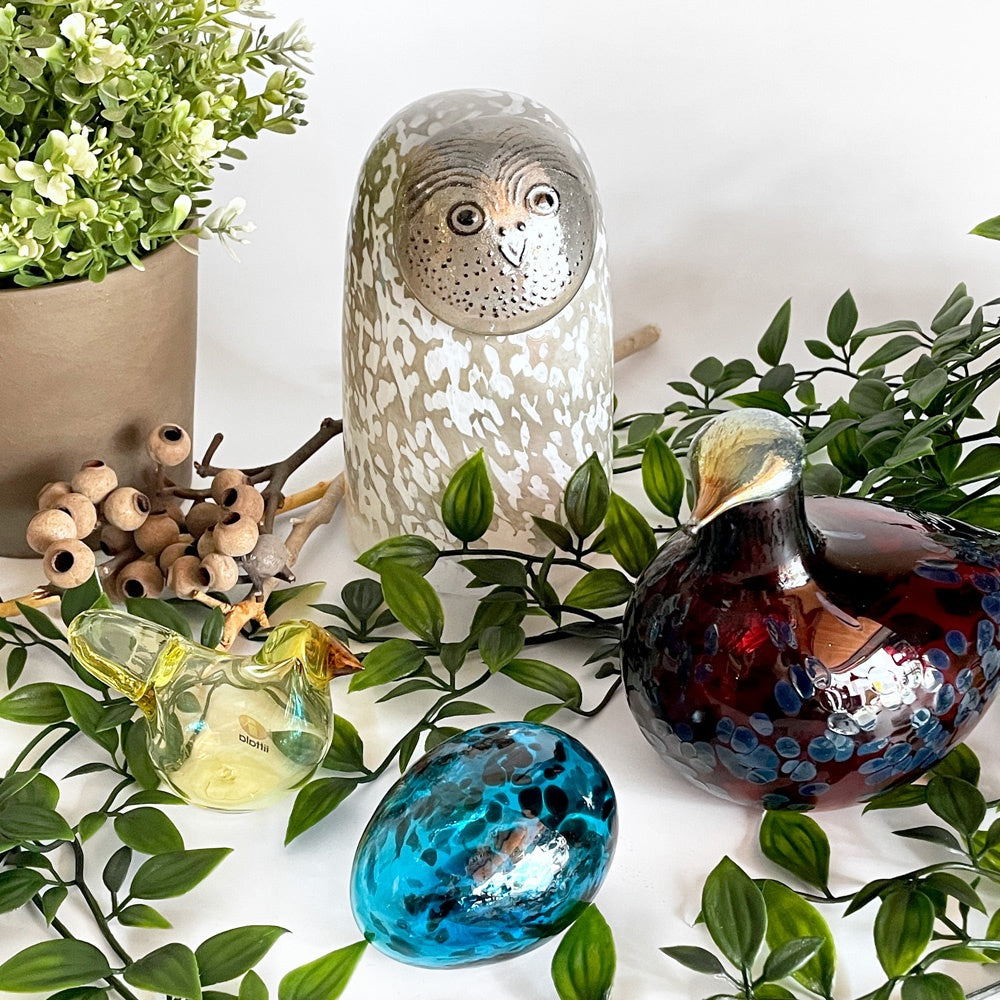 イッタラ iittala バーズバイトイッカ Birds by Toikka ルビーバード Ruby Bird コマドリ クランベリー フィギュリン オイバ・トイッカ Oiva Toikka イッタラバード 北欧雑貨 箱付 ■