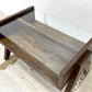 ピエールジャンヌレ Pierre Jeanneret コーヒーテーブル Coffee Table スモール チーク無垢材 ガラス チャンディーガル レター有 60‘s CHH/T57 希少サイズ ●