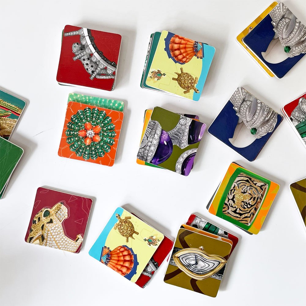 カルティエ Cartier カードゲーム メモリー Memory 神経衰弱 ノベルティ 非売品 説明書欠品 ★