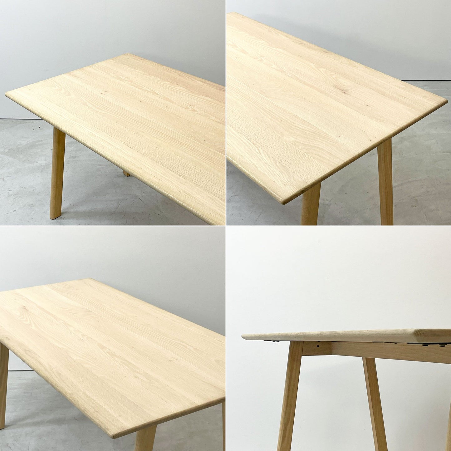 アクタス ACTUS スープ SOUP ダイニングテーブル Aレッグ オーク材 ミルク オイル仕上げ ナチュラル W150 定価￥152,900- ●