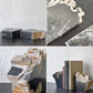オーク ペトリファイド ウッド OAK Petrified Wood 珪化木 ブックエンド 本立て オブジェ ブラック系 ウッドストーン 鉱石 ◇
