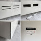 カッシーナイクスシー Cassina ixc. ロータス LOTUS シアターボード AVボード W170 グロッシーホワイト モダンデザイン 定価￥301,400- ♪