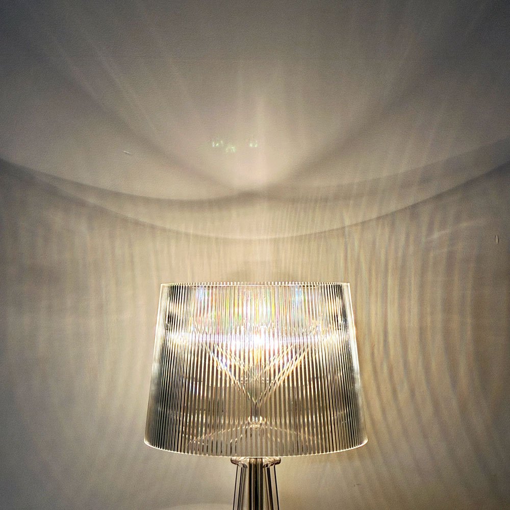 カルテル Kartell ブルジー BOURGIE テーブルランプ フロアライト クリスタル フェルーチョ・ラヴィアーニ Ferruccio Laviani イタリア 定価￥81.800- ●