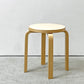 アルテック artek スツール60 Stool60 パール リノリウム 4本脚 アルヴァ・アアルト 80th記念モデル スコープ別注 廃番カラー ●