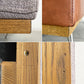 クラッシュゲート CRASH GATE コンフォーム COMFORM イットソファ IT SOFA 2.5人掛け 右肘 W181cm ツートンカラー 定価￥128,700- 〓