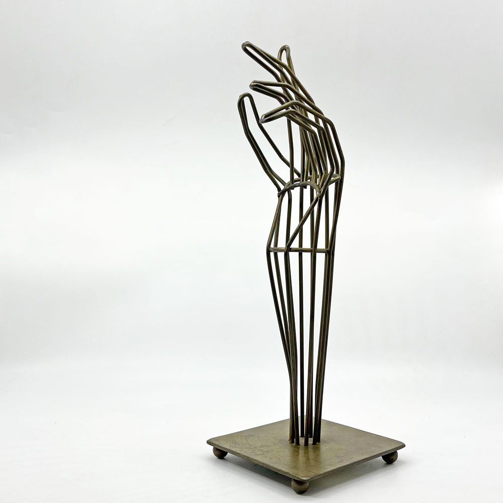 セブンコンチネンツ SEVEN CONTINENTS ENTERPRISES INC. ハンドトルソー ワイヤー オブジェ 店舗什器 カナダ B ●