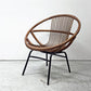 クラッシュゲート CRASH GATE ノットアンティークス Knot antiques ビゼットチェア BIZET CHAIR ラウンジチェア ラタン 藤 ナチュラルモダン カフェ ●