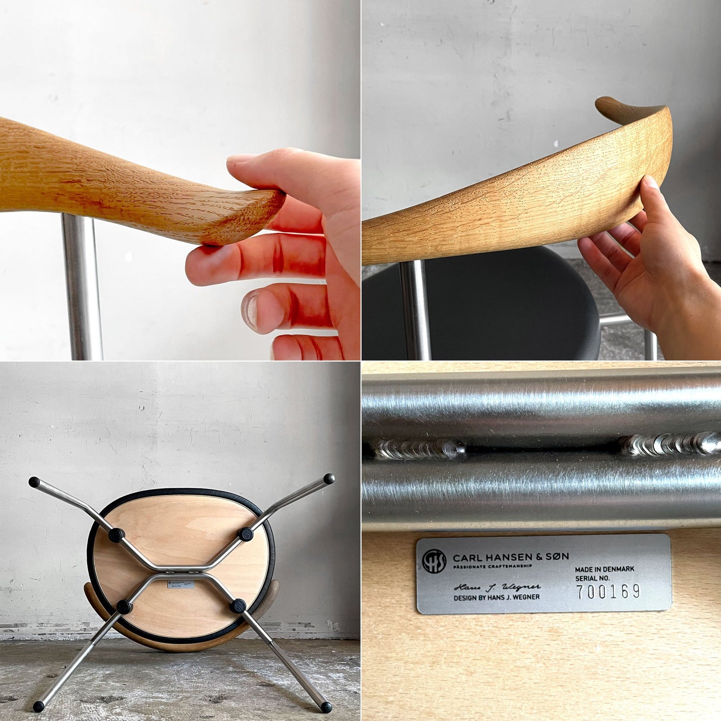 カールハンセン＆サン Carl Hansen & Son CH88P ダイニングチェア オーク材 本革 ハンス J. ウェグナー ■
