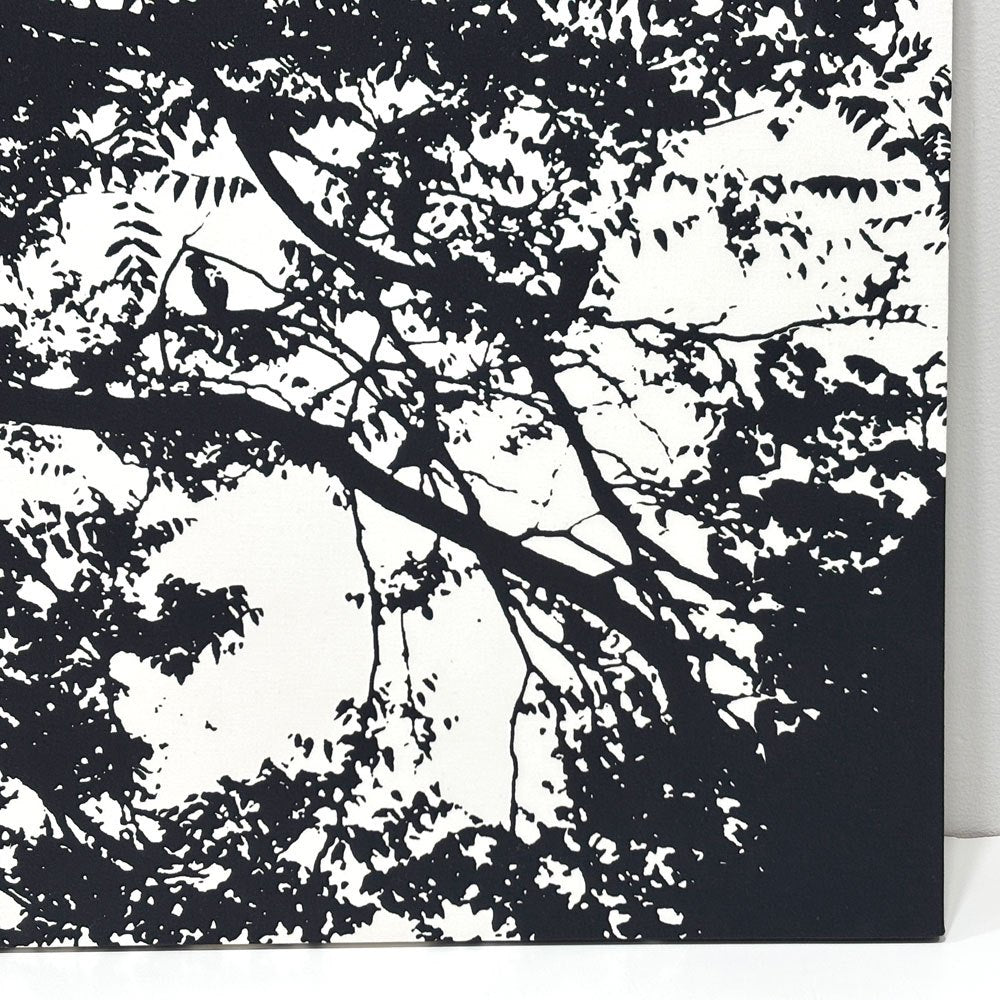 マリメッコ marimekko トゥーリ TUULI ファブリックパネル マイヤ・イソラ 90×60cm モノトーン ブラック＆ホワイト 北欧 フィンランド ●