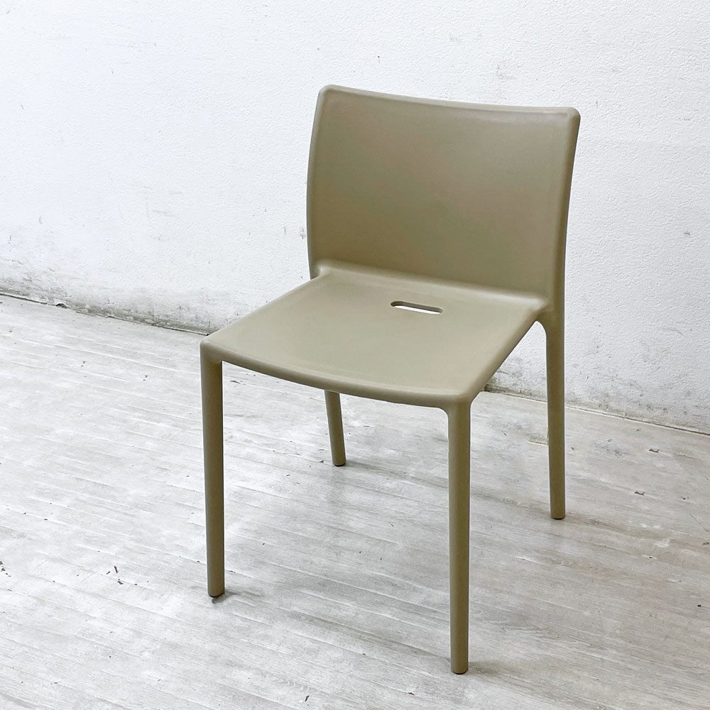 マジス MAGIS エアチェア AIR CHAIR ベージュ スタッキングチェア ダイニングチェア ジャスパー・モリソン イタリア A ●