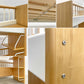 アクタス ACTUS テンポ ロフトベッド Tempo loft bed キッズベッド メイプル材 3段シェルフ付き 定価￥289,300- 〓