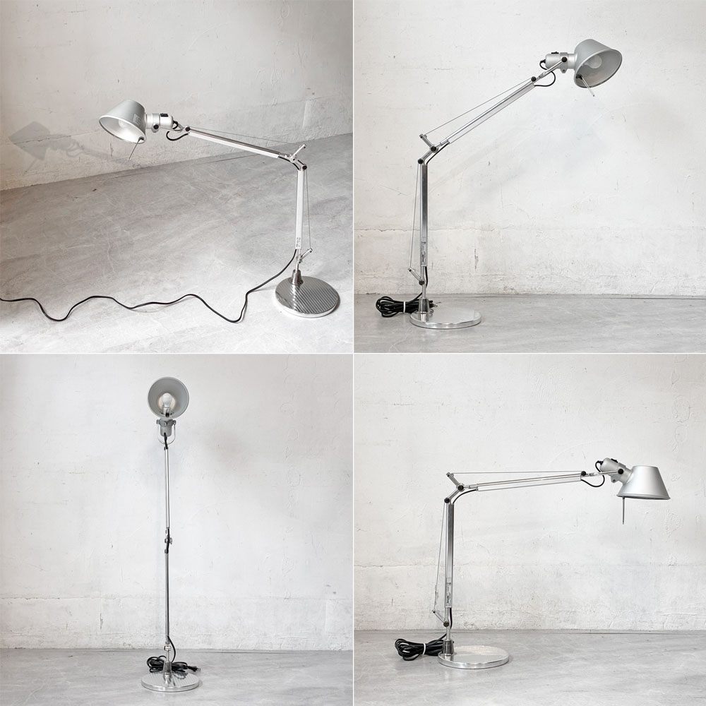アルテミデ Artemide トロメオテーブル Tolomeo Table アルミ デスクライト テーブルライト ミケーレ・デ・ルッキ 定価￥93.500- ★