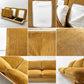 モモナチュラル MOMO Natural クラウド CLOUD ローソファ 3人掛け LOW SOFA 3P オーク材 ファブリック FGD-4 コーデュロイ キャメル カバーリング 定価￥200,000- ●