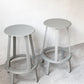 ヘイ HAY リボルバー バースツール ロー REVOLVER BAR STOOL LOW H65cm スカイグレー 回転式座面 レオン・ランズメイヤー デンマーク 定価¥51,700- B ★