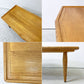 ジャーナルスタンダードファニチャー j.s.F アビー ABBEY コーヒーテーブル COFFEE TABLE アッシュ材 W130cm 廃番 ●