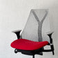 ハーマンミラー Herman Miller セイルチェア SAYL Chair デスクチェア 旧モデル イヴ・ベアール ブラック レッド グレー 2014年製 モダンデザイン ◇